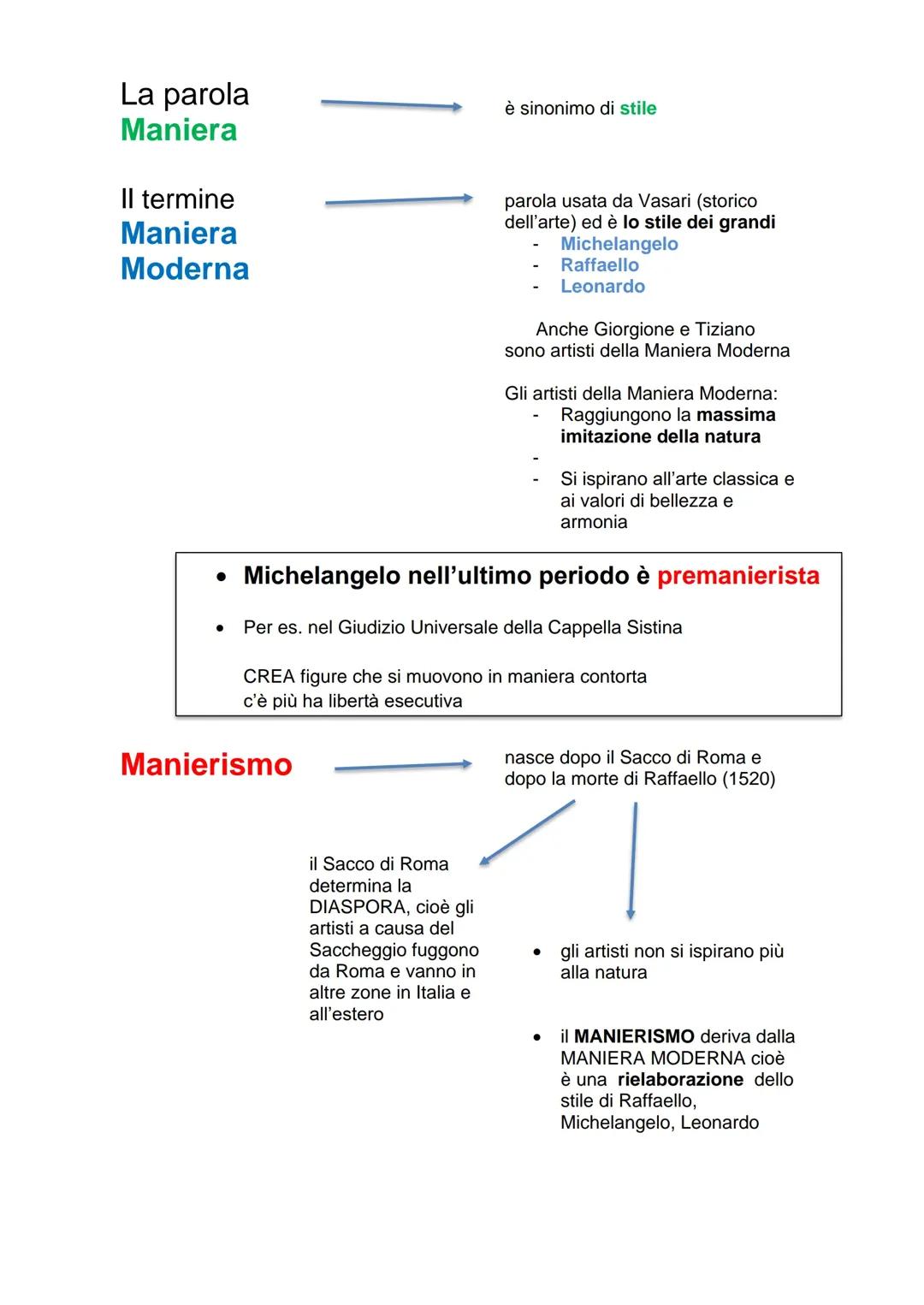 Manierismo