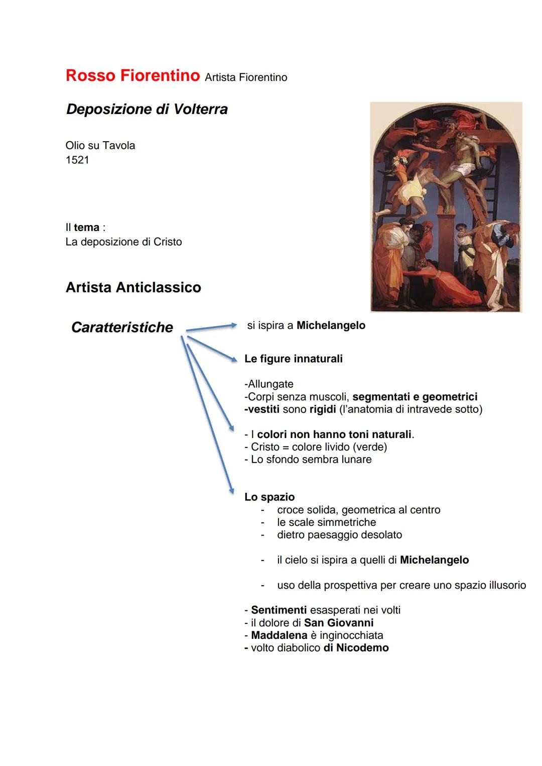 La parola
Maniera
Il termine
Maniera
Moderna
●
è sinonimo di stile
Manierismo
parola usata da Vasari (storico
dell'arte) ed è lo stile dei g