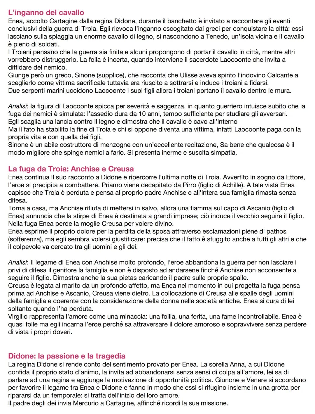 Eneide
Introduzione
La struttura
L'Eneide è il più importante poema epico della letteratura latina, trae il titolo dal protagonista Enea
(er