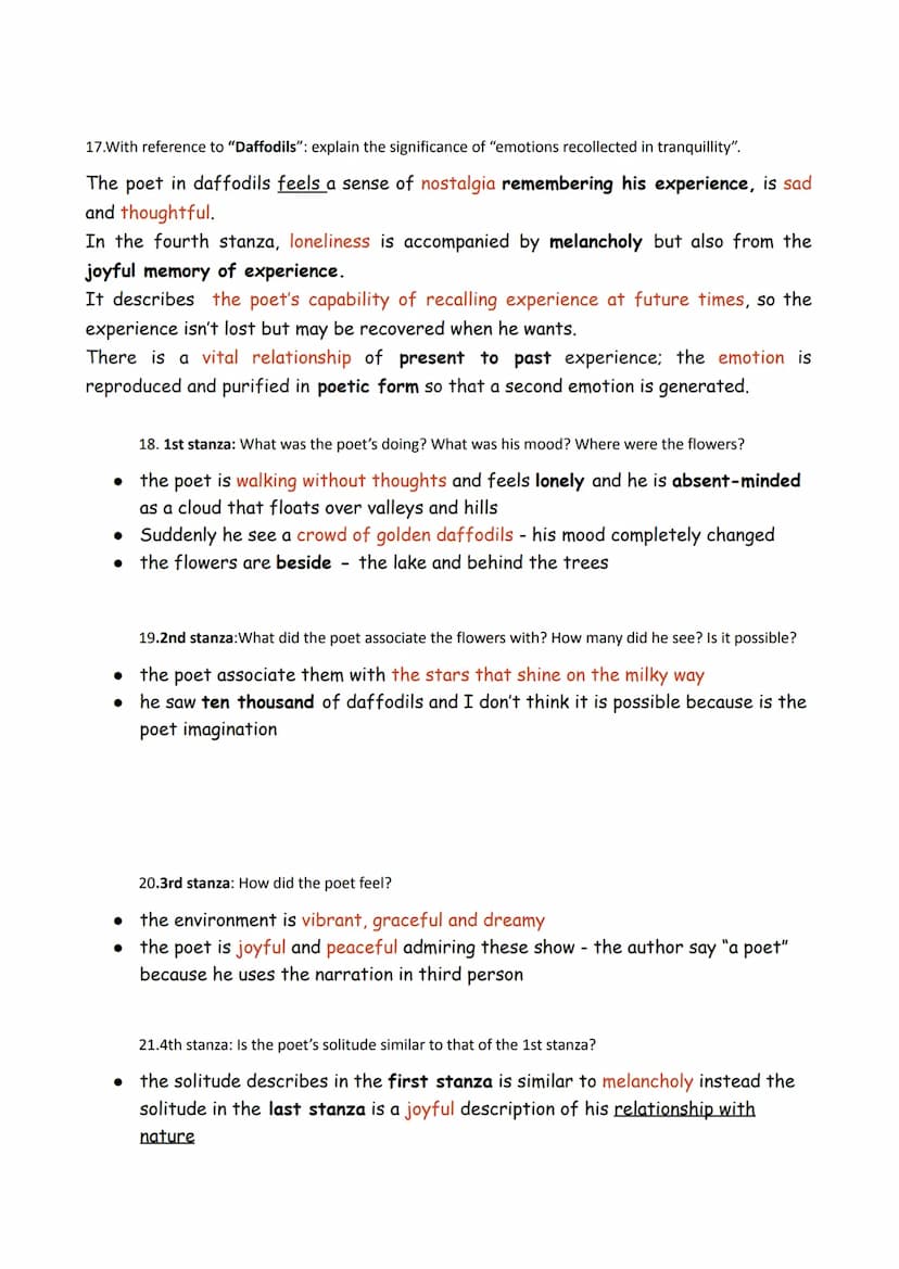 Guided ex: Answer the following questions:
1.What are the main characteristics of the Gothic novel?
the most common features of gothic novel