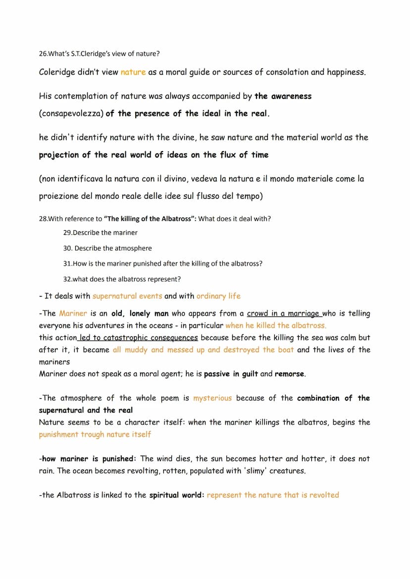 Guided ex: Answer the following questions:
1.What are the main characteristics of the Gothic novel?
the most common features of gothic novel