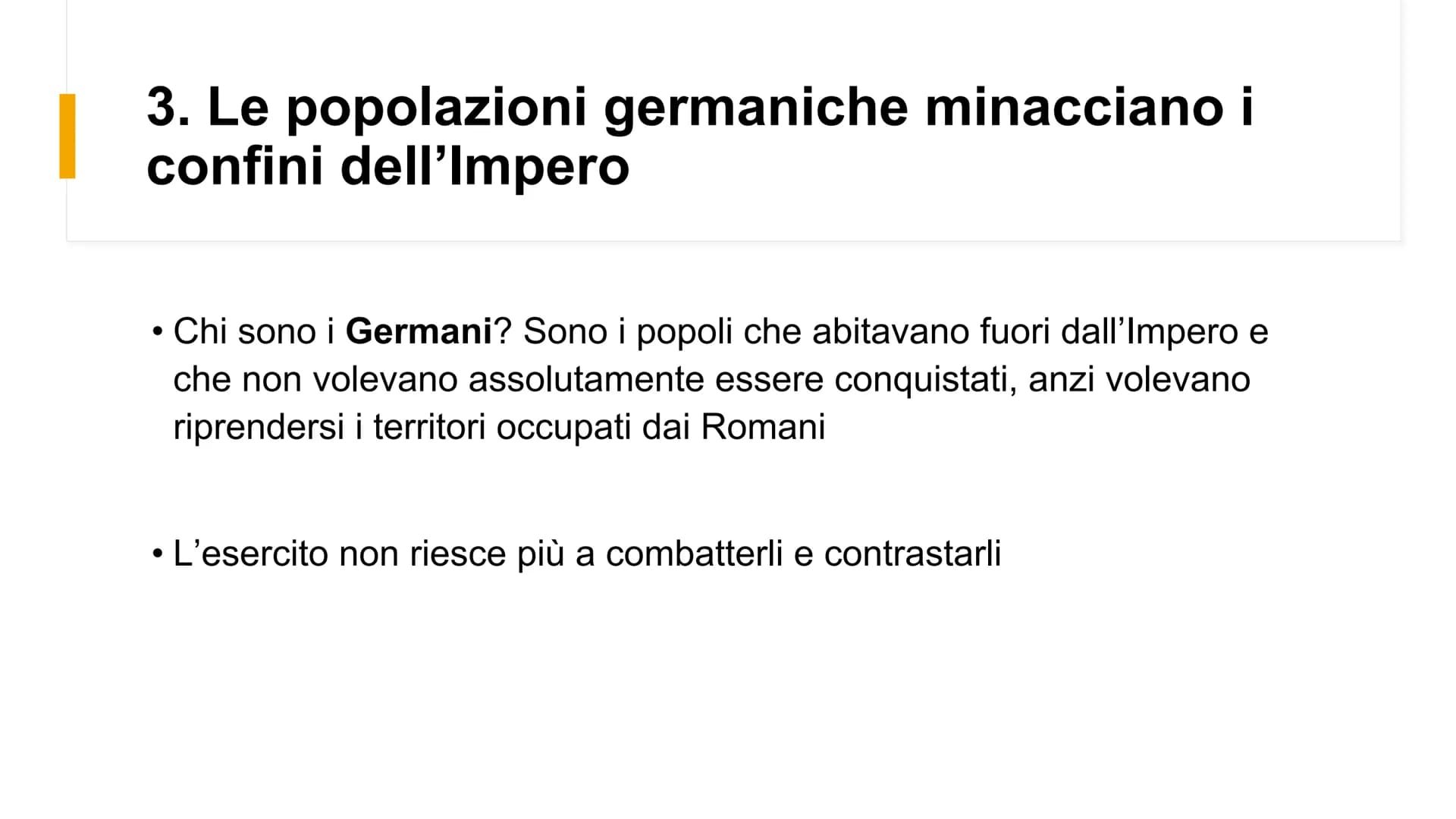 L'Impero Romano
e la sua crisi
IL III SECOLO d.C. Quando? II-III SECOLO d.C.
• Dove? Impero Romano
●
● L'Impero
Romano nel
Il secolo
d.C.
LA