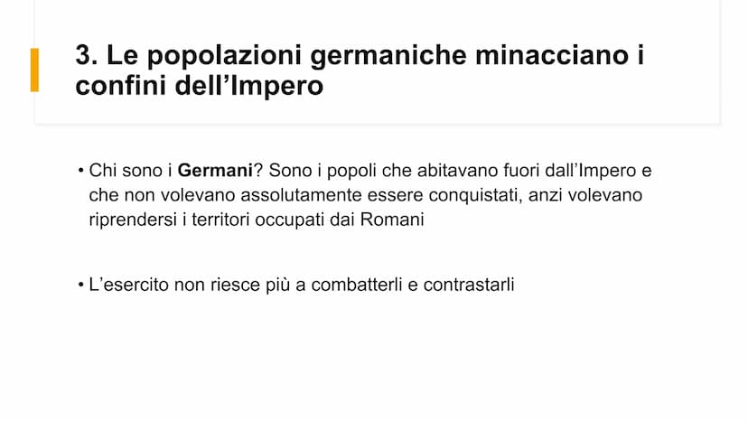 L'Impero Romano
e la sua crisi
IL III SECOLO d.C. Quando? II-III SECOLO d.C.
• Dove? Impero Romano
●
● L'Impero
Romano nel
Il secolo
d.C.
LA