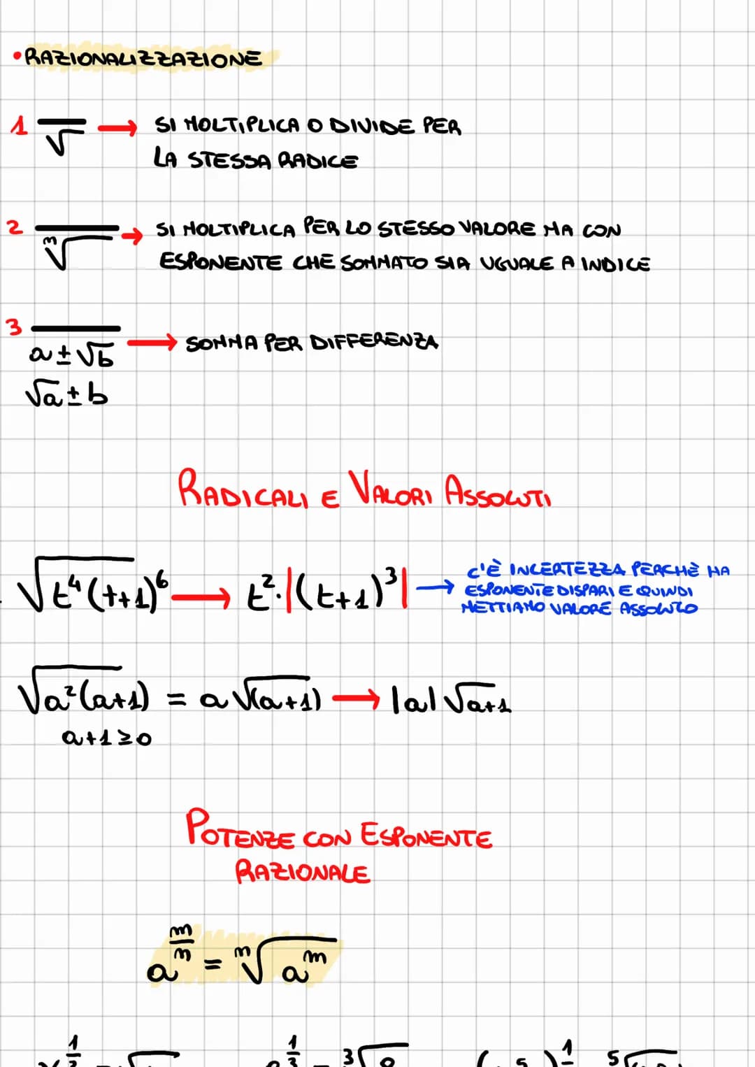 
<p>The conditions for the existence of radicals are essential to understand before delving into the properties and operations involving rad