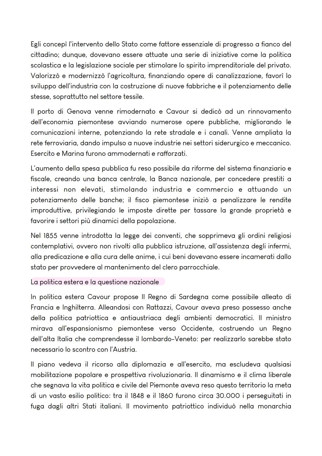 # LA SECONDA GUERRA D'INDIPENDENZA E L'UNITÀ D'ITALIA

La situazione italiana dopo il '48 e il Piemonte di Cavour

La seconda restaurazione
