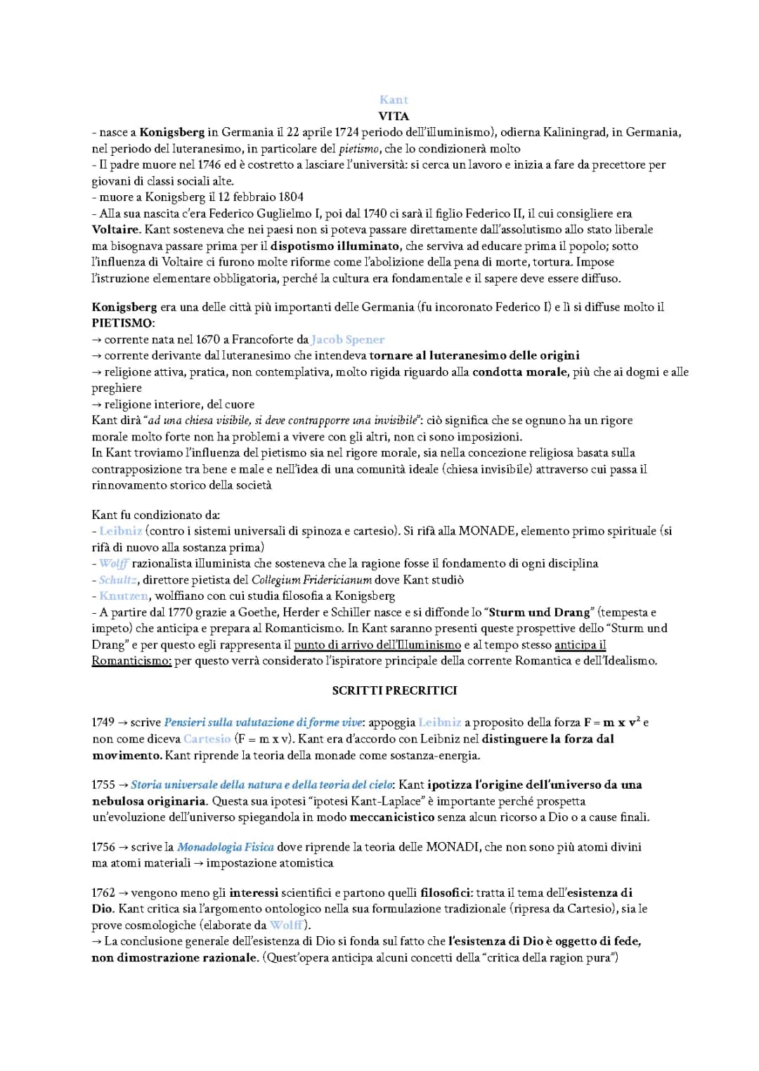 Critica della ragion pura: Riassunto e Spiegazione Facile in PDF