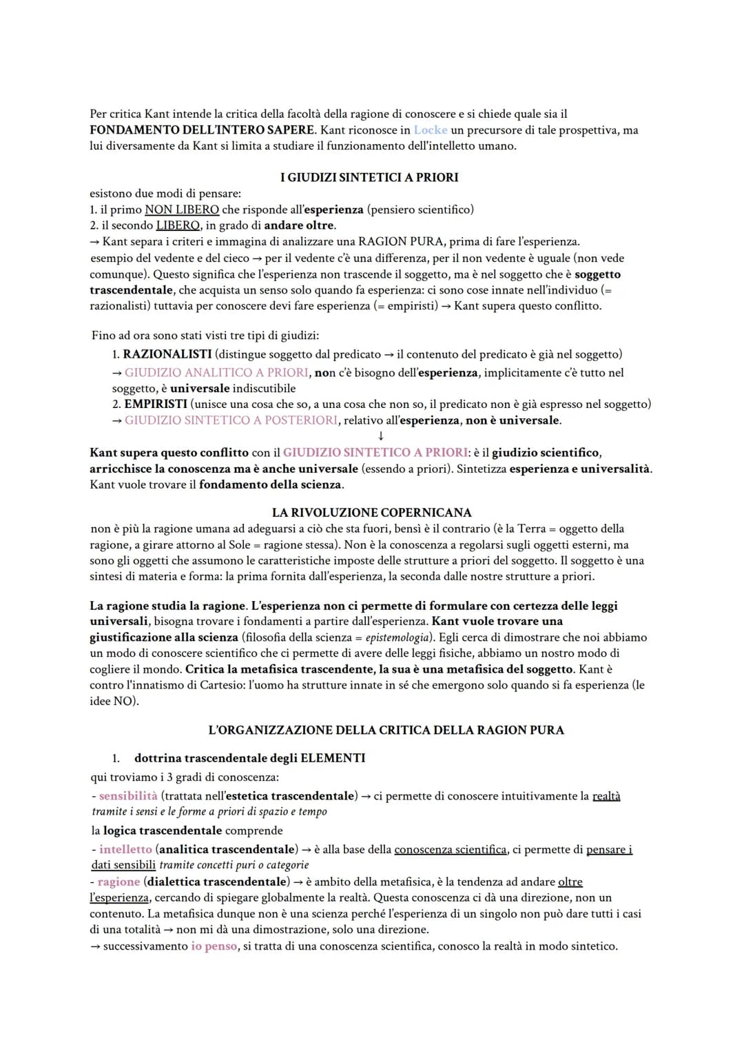 Kant
VITA
- nasce a Konigsberg in Germania il 22 aprile 1724 periodo dell'illuminismo), odierna Kaliningrad, in Germania,
nel periodo del lu