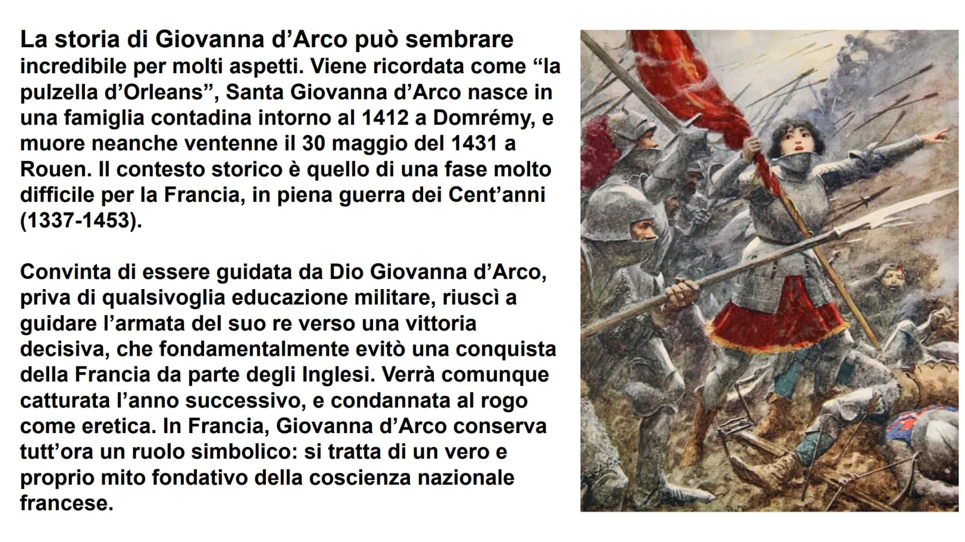 
<p>La guerra dei cent'anni (1337-1453) non fu solo una guerra, ma fu un'intera era di conflitti tra Francia e Inghilterra. Il suo esito ha 