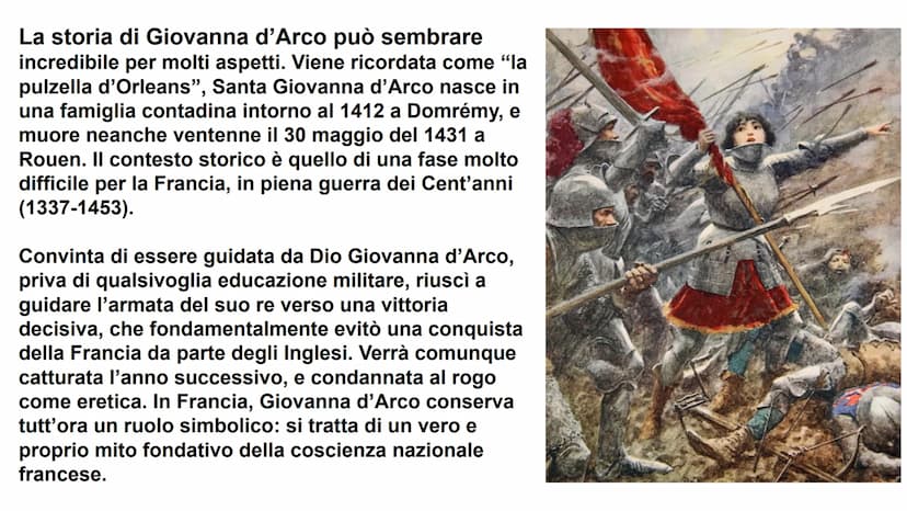 
<p>La guerra dei cent'anni (1337-1453) non fu solo una guerra, ma fu un'intera era di conflitti tra Francia e Inghilterra. Il suo esito ha 