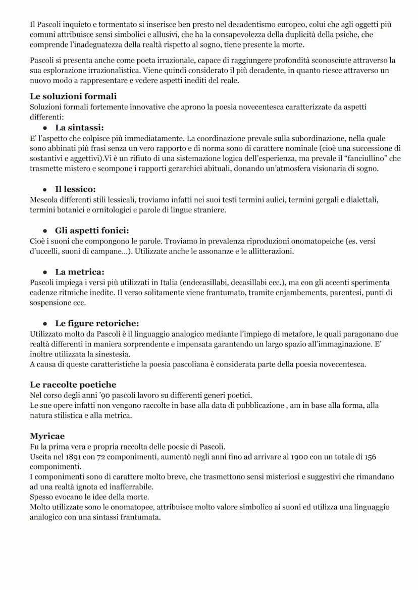 IL DECADENTISMO
Società, Cultura, Idee
Il termine "Decadentismo" deriva dall'aggettivo dispregiativo attribuito dalla critica ufficiale a co