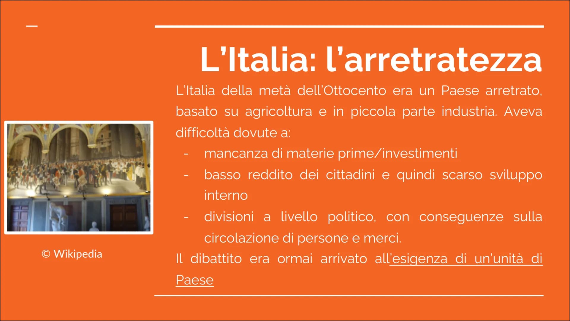 Fasi ed Eventi storici
dal 1820 al 1871
A cura di Monica Di Muro, Kevin Ferrareis, Matilde Martino e Gabriel Scarola Ⓒ Focus.it
Cos'è il Ris