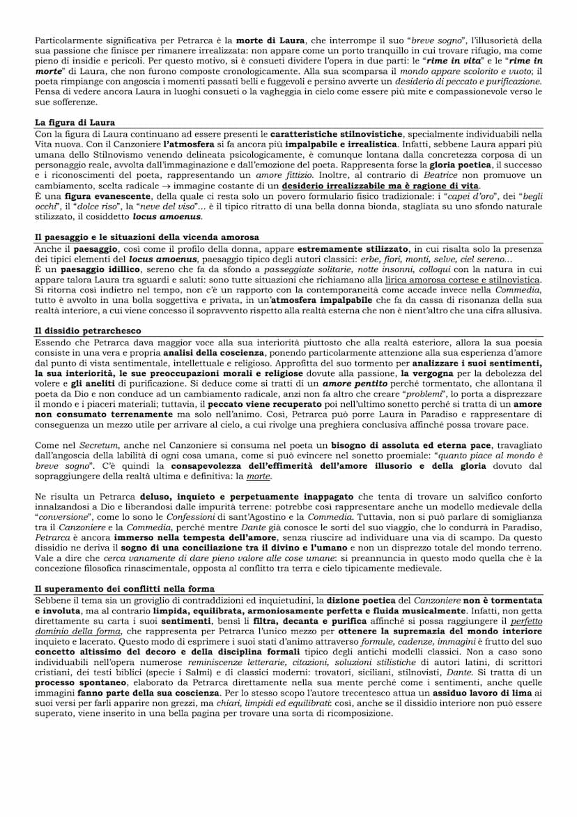 PETRARCA
Vita
Petrarca rappresenta una delle 3 corone del Trecento, assieme a Dante e a Boccaccio.
Anche lui accompagna il volgare a diventa