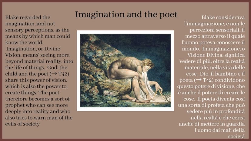 William Blake
Produced by Erika Putrone William Blake was born in
London in 1757. His origins
were humble and their poor
all his life. He wa
