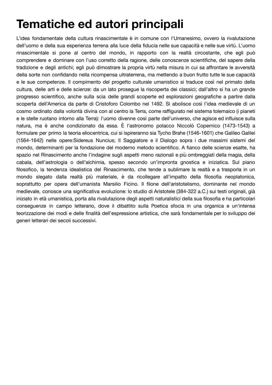 # II Rinascimento

II Rinascimento è un complesso movimento culturale, artistico e letterario che si sviluppa in Italia e in
Europa a partir