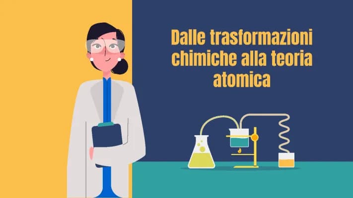 Know Dalle trasformazioni chimiche alla teoria atomica PowerPoint  thumbnail