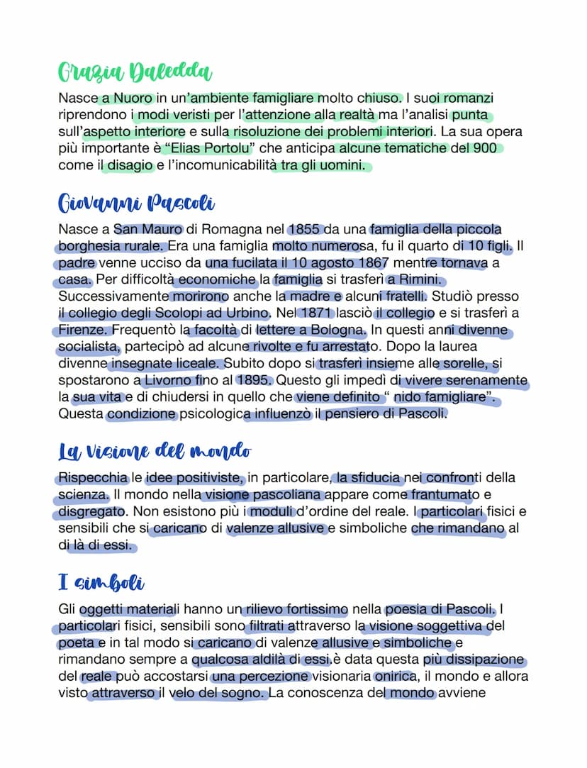 Il decadentismo
La concezione positivista della realtà viene sostituita dalla mentalità
decadente, che considera il reale una serie di analo
