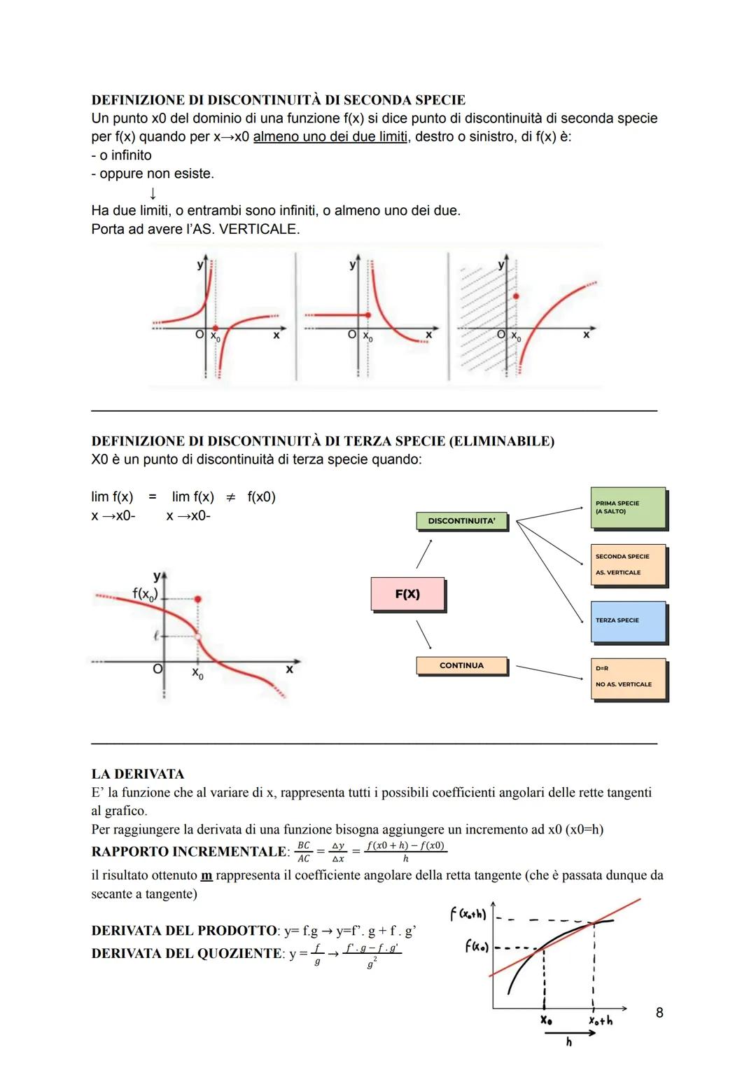 FUNZIONE
Le funzioni
Dati due sottoinsiemi A e B (non vuoti) di R, una funzione f da A a B è una relazione
che associa a ogni numero reale d