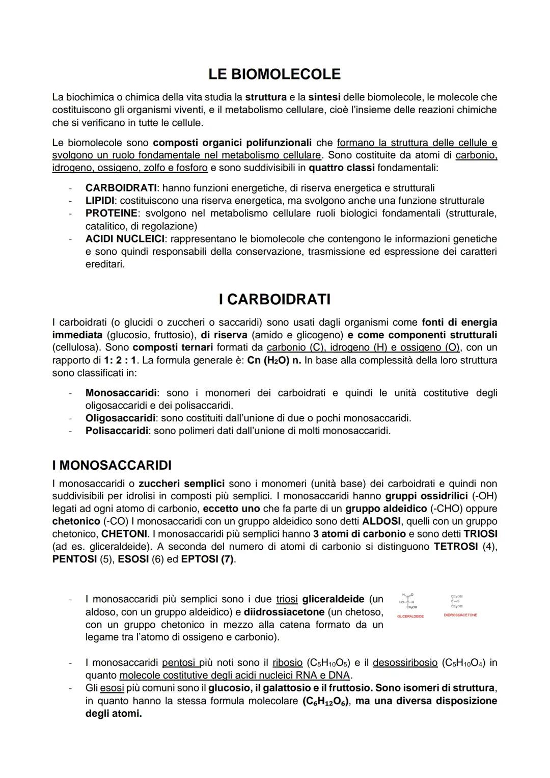 CARBOIDRATI