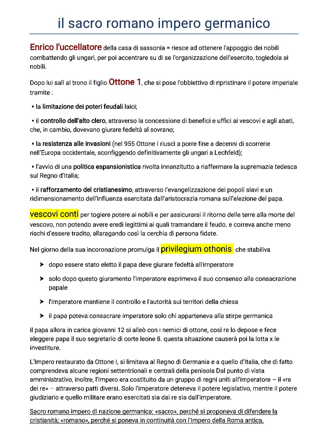 il sacro romano impero germanico, i Normanni