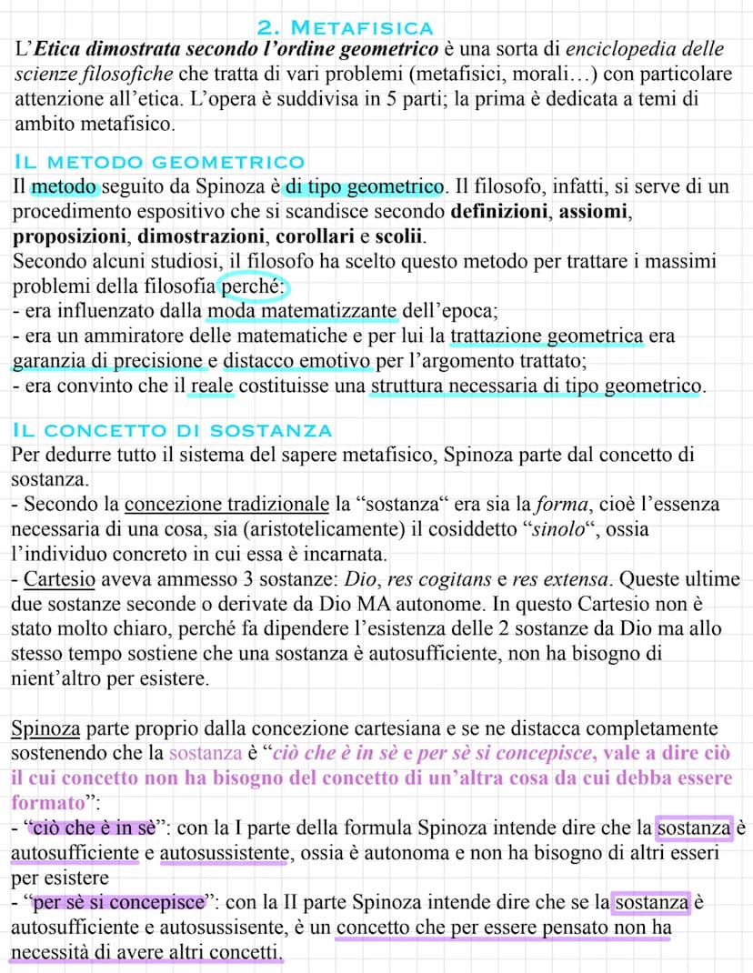 Spinoza
VITA
Nacque ad Amsterdam nel 1632 da una famiglia ebraica che era scappata dalla
Spagna a causa delle intolleranze nei confronti deg