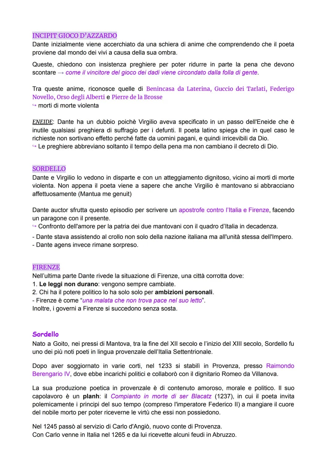 сапто шI
Tempo: 10 aprile 1300 (domenica di Pasqua)
Luogo: Antipurgatorio. Secondo balzo.
Colpa: l'essersi pentiti nel punto estremo della v