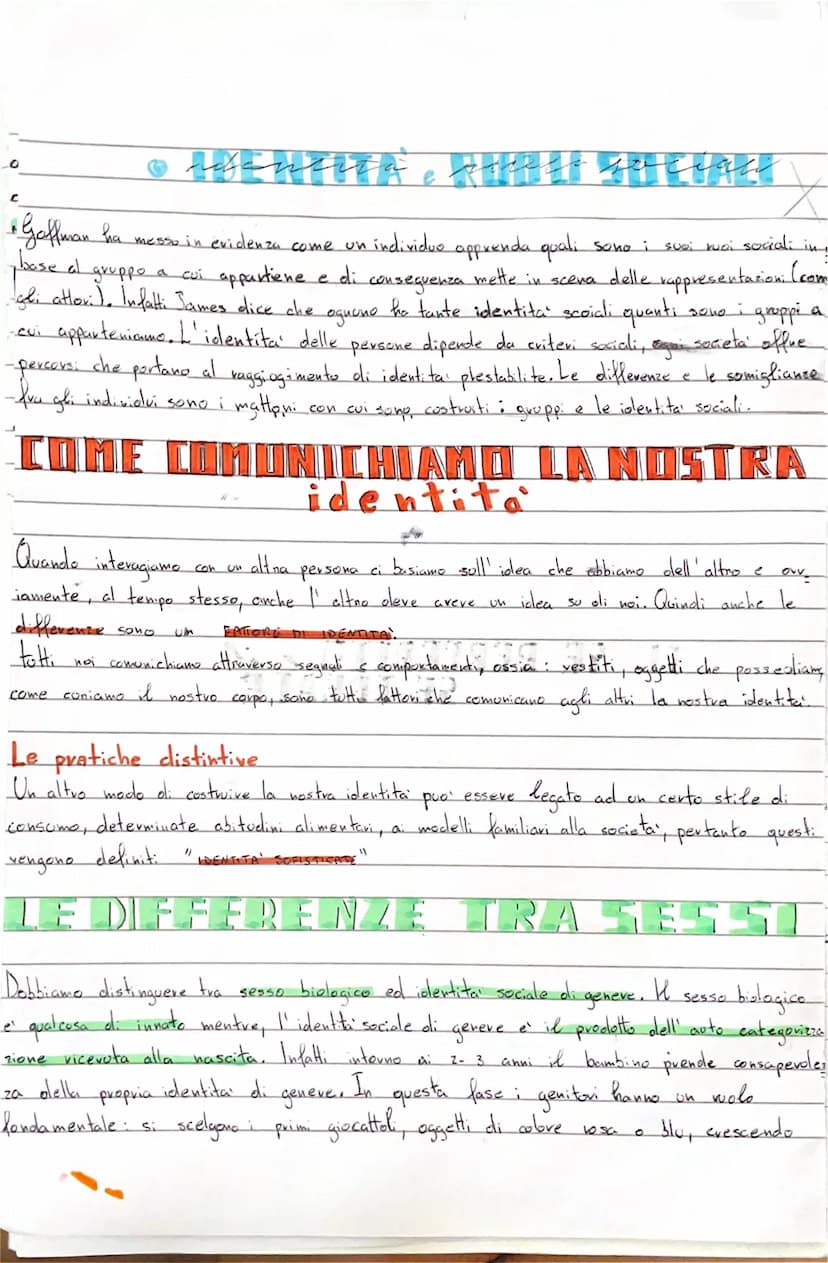 
<p>In psicologia, l'identità di una persona è definita come l'insieme di credenze che una persona ha di se stessa, che costruiscono il conc