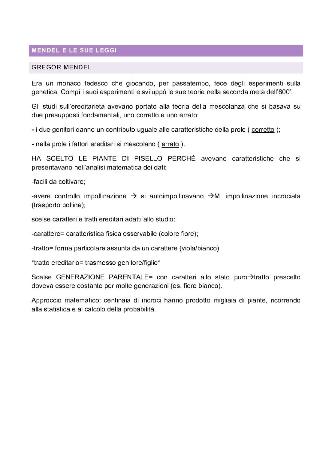 Scopri le Leggi di Mendel: Esperimenti e Curiosità sui Piselli!