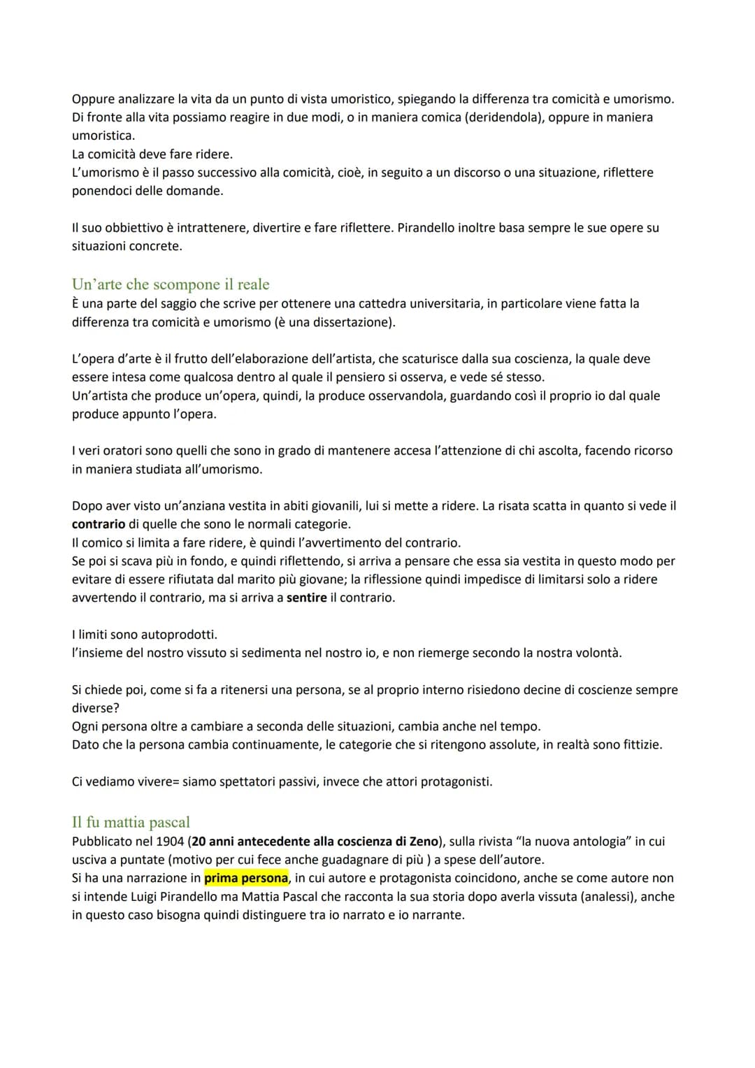 Luigi Pirandello
È uno dei principali scrittori italiani dal punto di vista teatrale e romanzesco.
Nasce nel 1876 a Girgenti in Sicilia da u