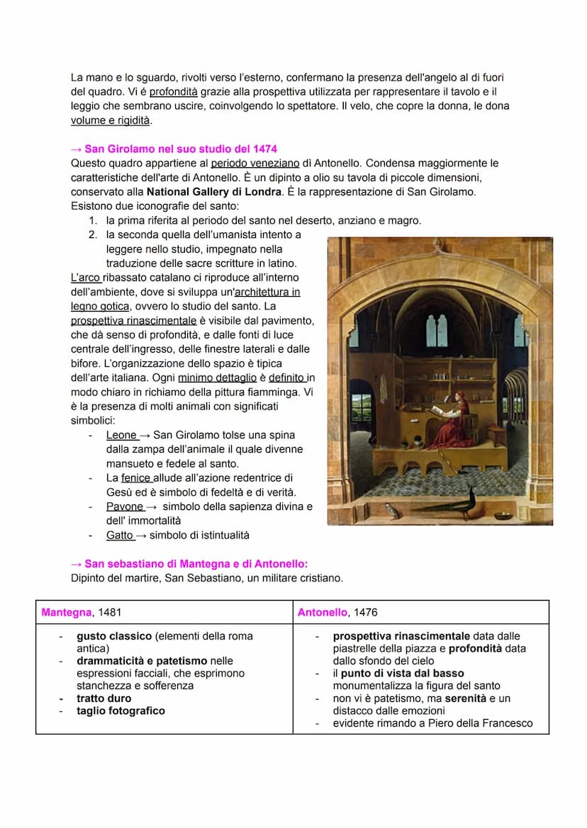 La pittura a olio
La pittura a olio fu un'innovazione rinascimentale dal punto di vista tecnico, che portò
variazioni anche dal punto di vis
