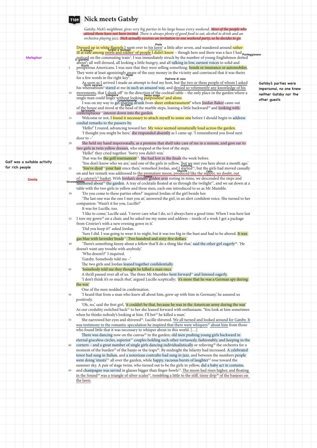 # Francis Scott Fitzgerald

He studied in a Catholic boarding school in New Jersey He completed his education in 1913 to Princeton universit