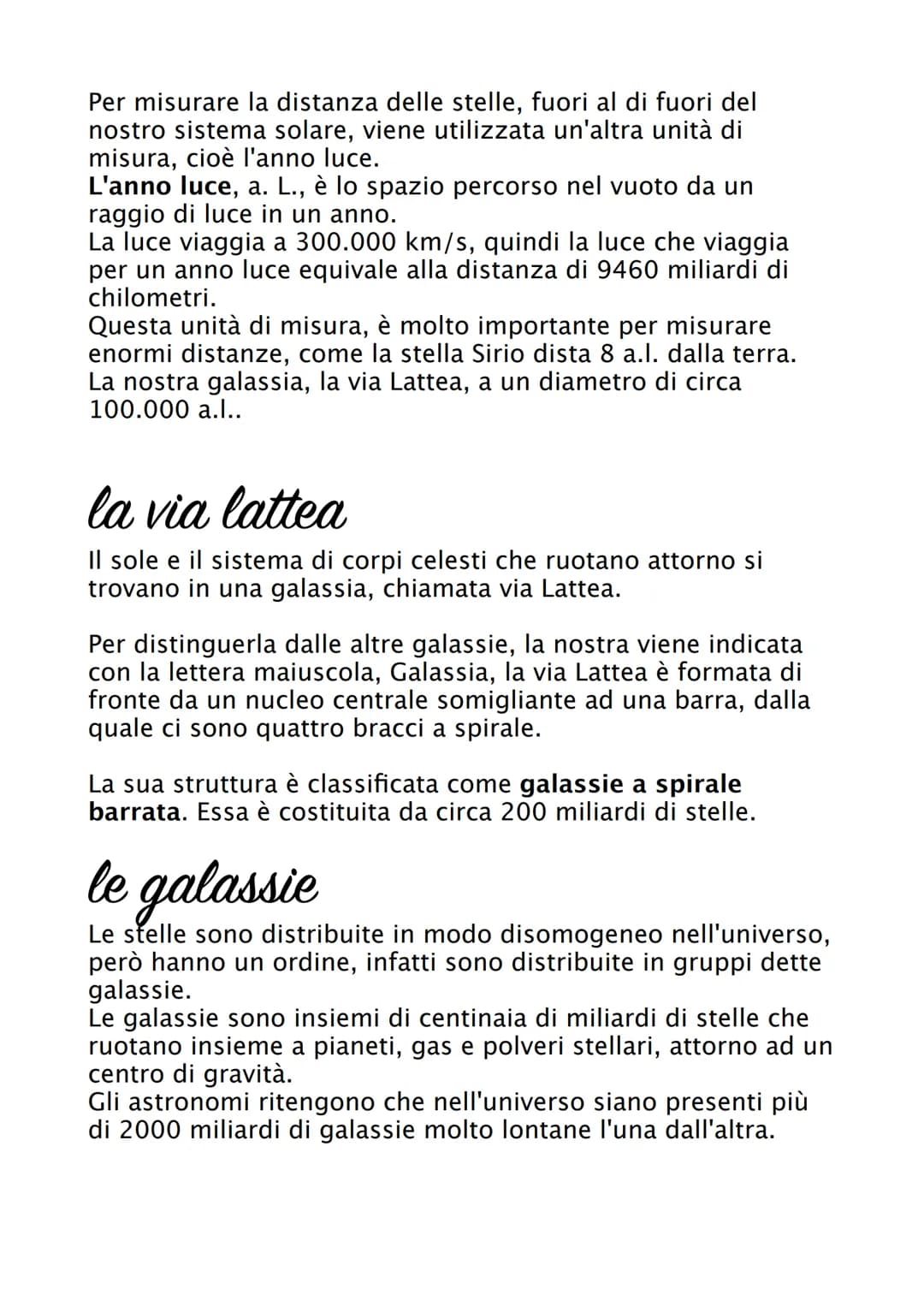 universo e
sistema solare
strumenti
L'origine sui corpi celesti e dei movimenti sullo spazio ha
fatto nascere molta curiosità già dalle anti