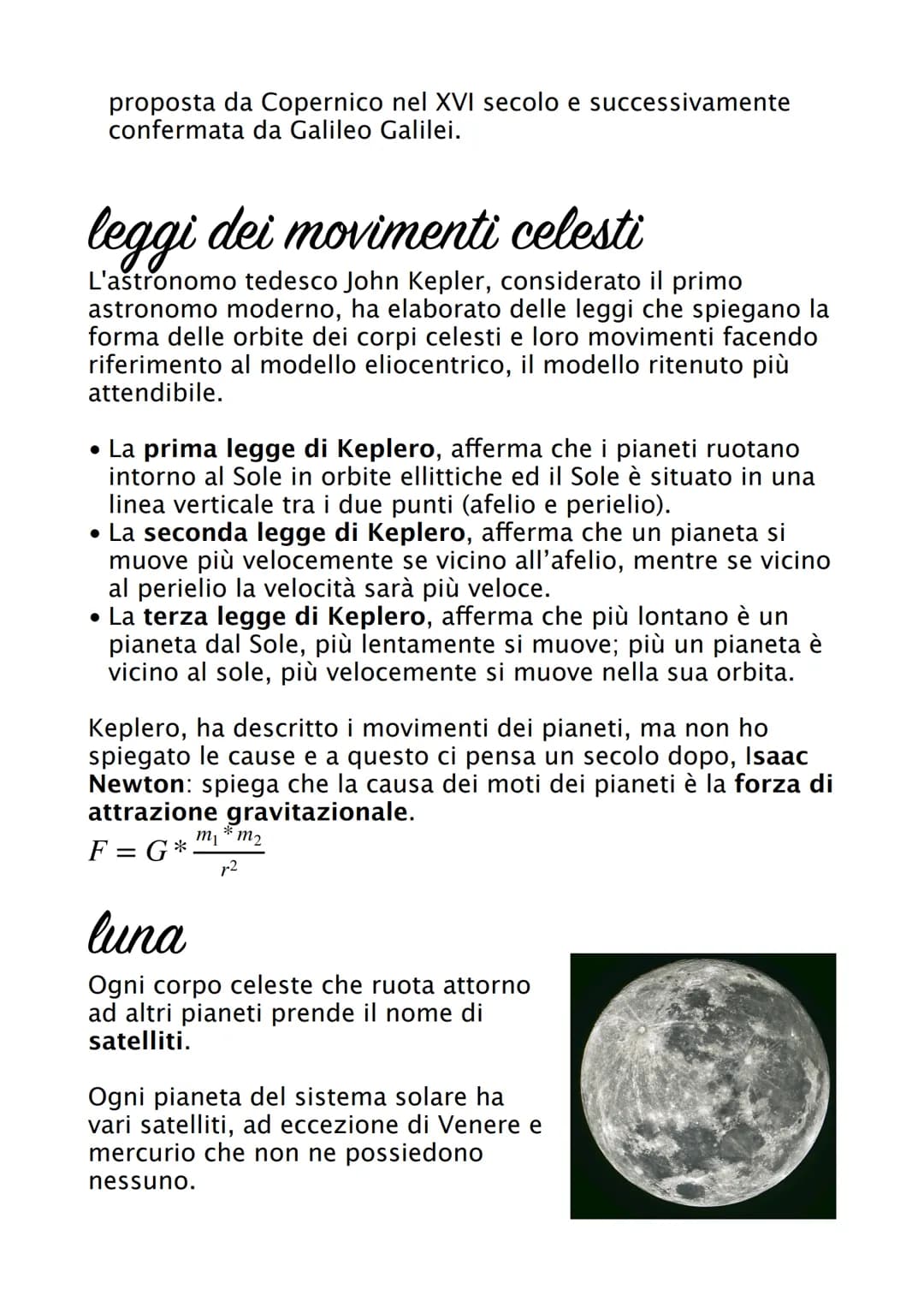 universo e
sistema solare
strumenti
L'origine sui corpi celesti e dei movimenti sullo spazio ha
fatto nascere molta curiosità già dalle anti