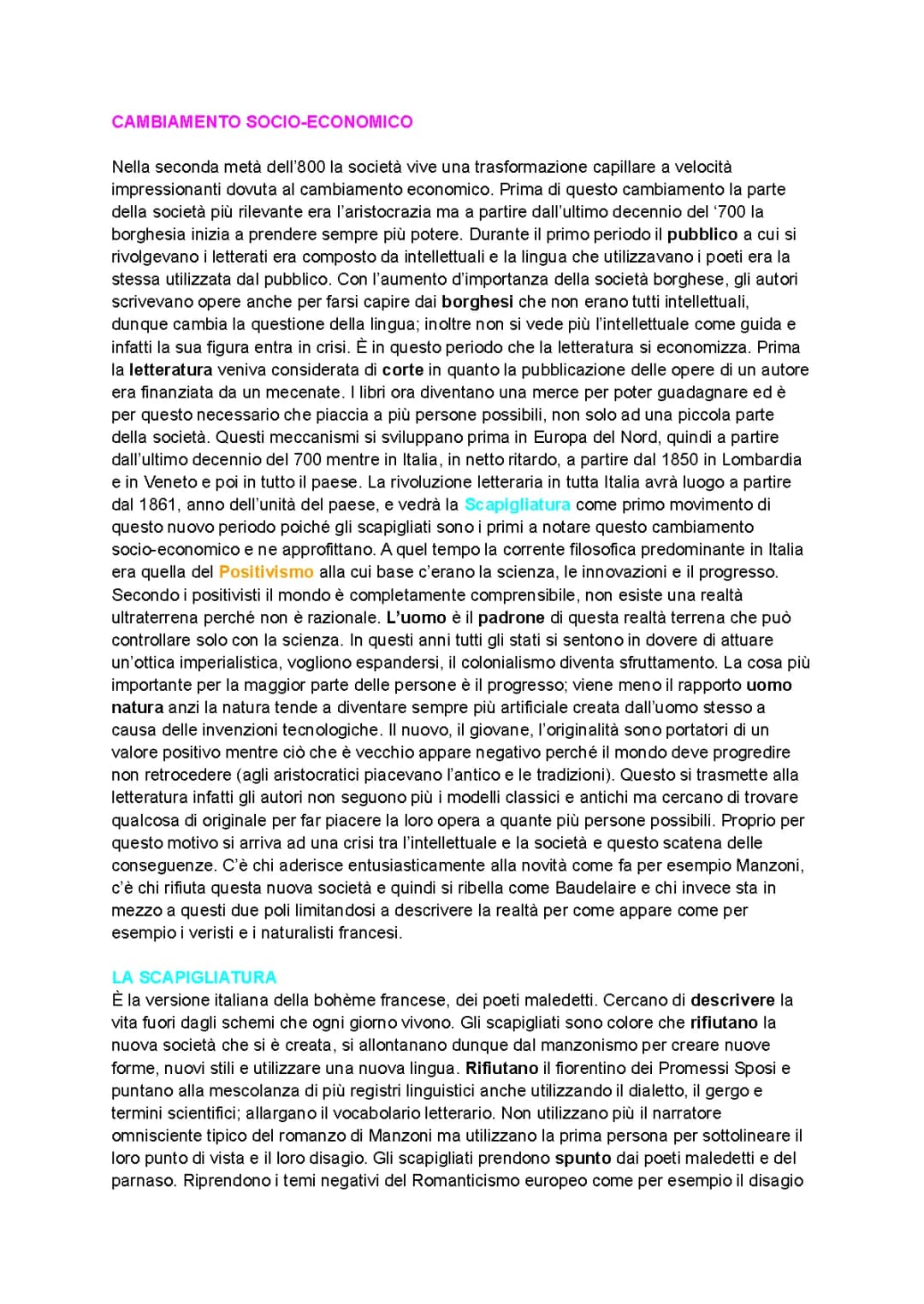 Programma Italiano 5 Superiore: PDF, Autori e Riassunti per la Maturità