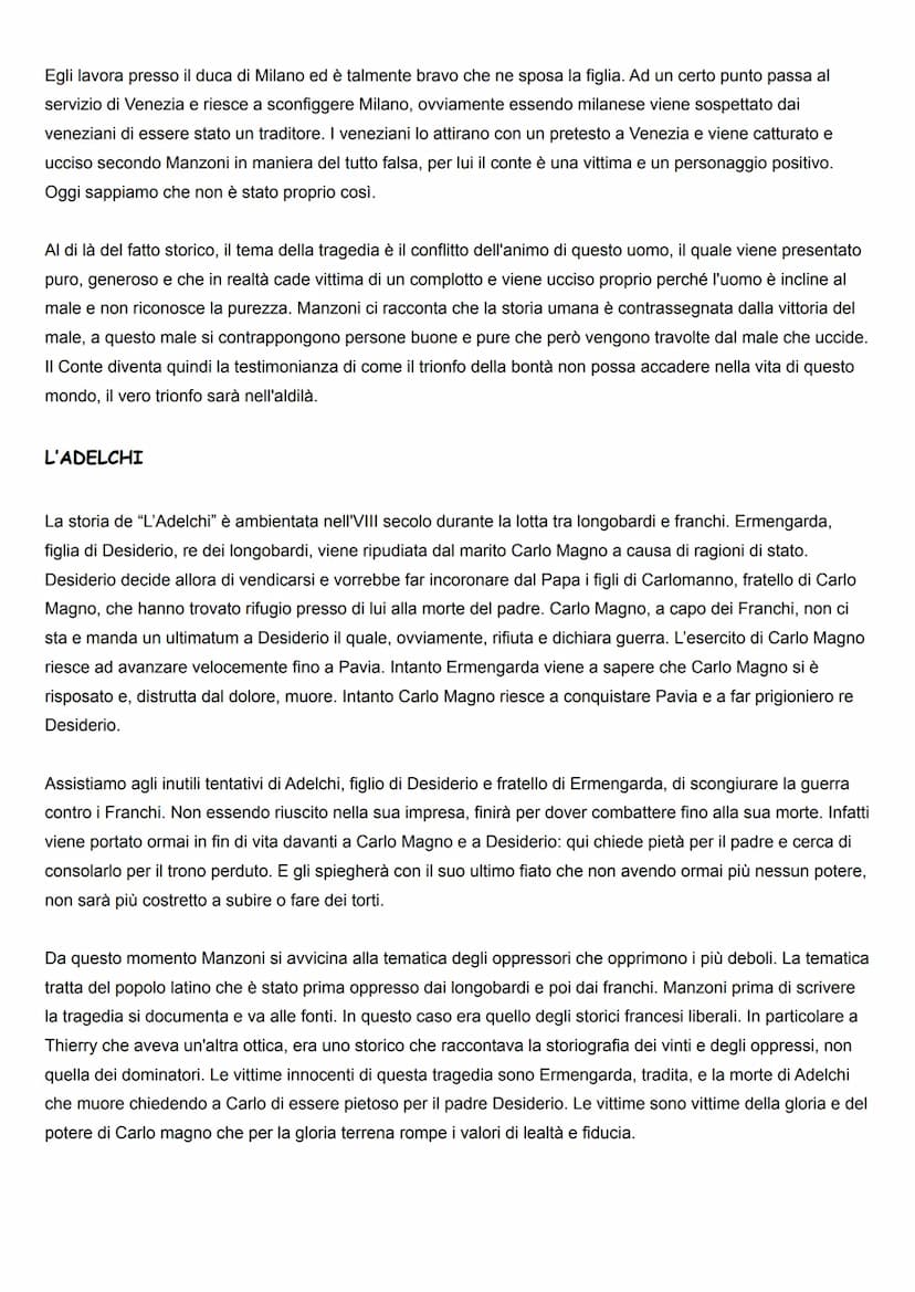 ALESSANDRO MANZONI
Alessandro Manzoni nasce nel 1785 a Milano in pieno ambiente illuminista, i suoi genitori sono infatti Pietro
Verri e Giu