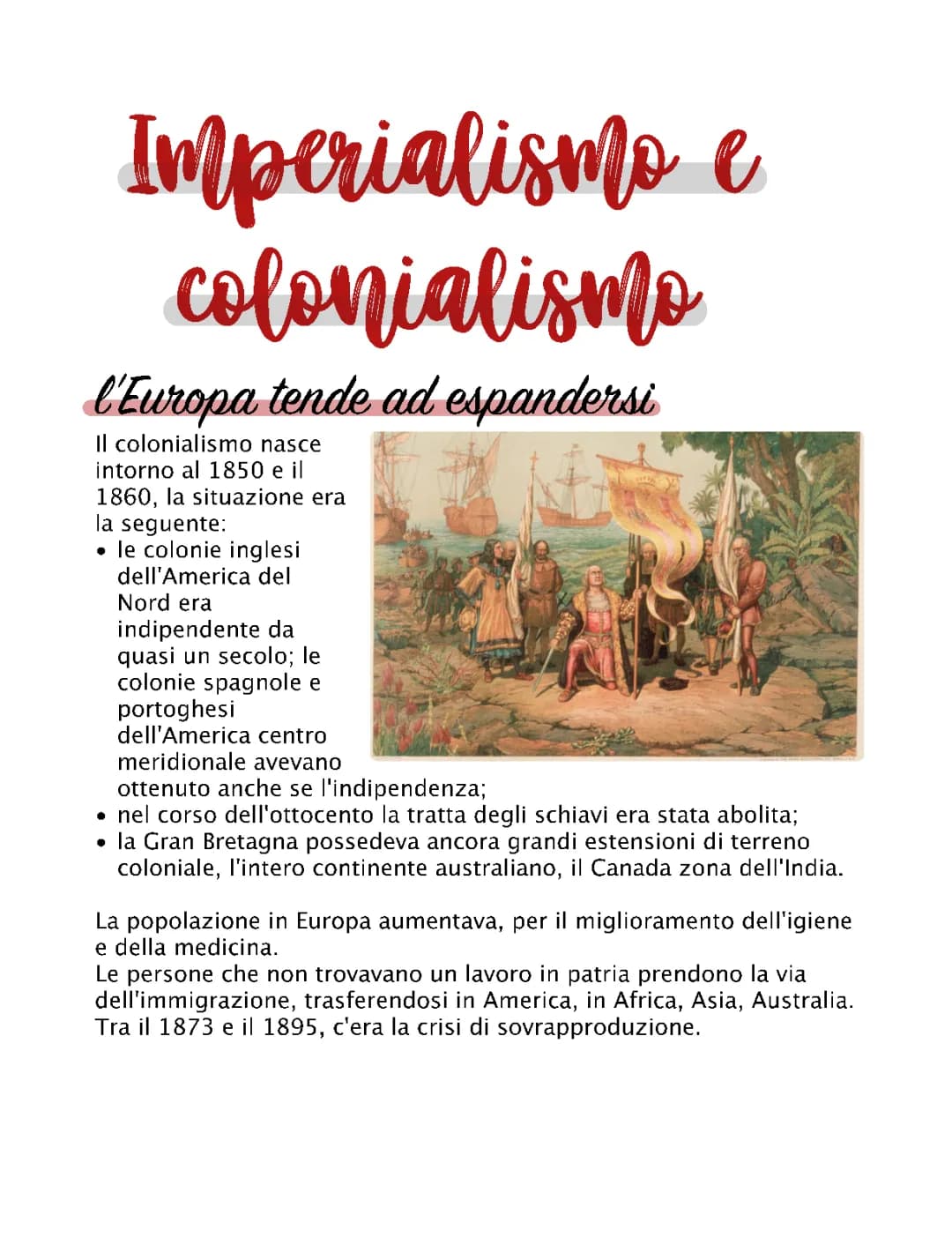 Imperialismo e colonialismo