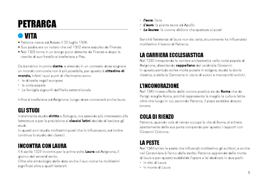 Petrarca e Boccaccio