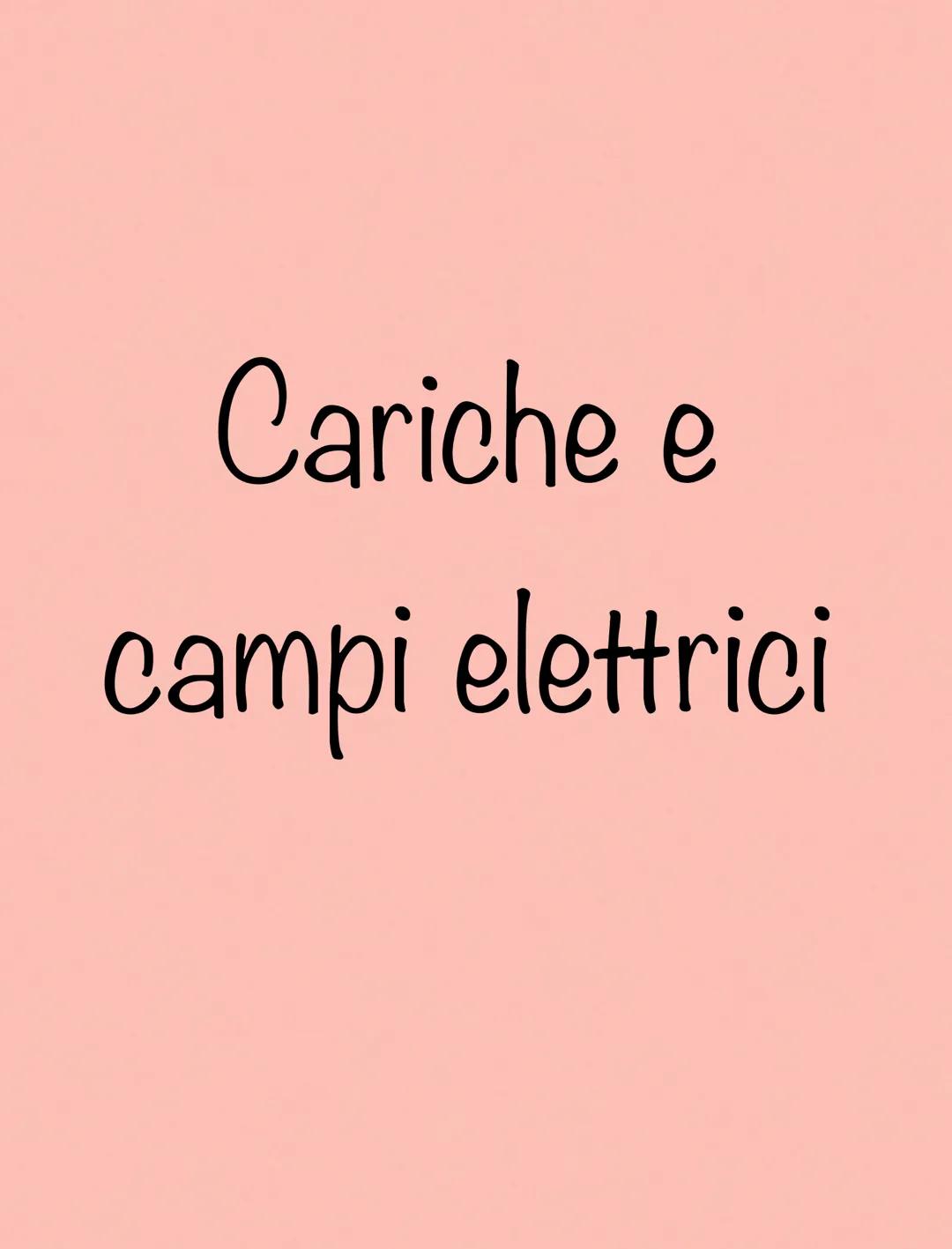 Cariche e
campi elettrici # Cariche e campi elettrici

La carica elettrica

Un mondo costruito sull'elettricità

- L'elettricità ha rivoluzi