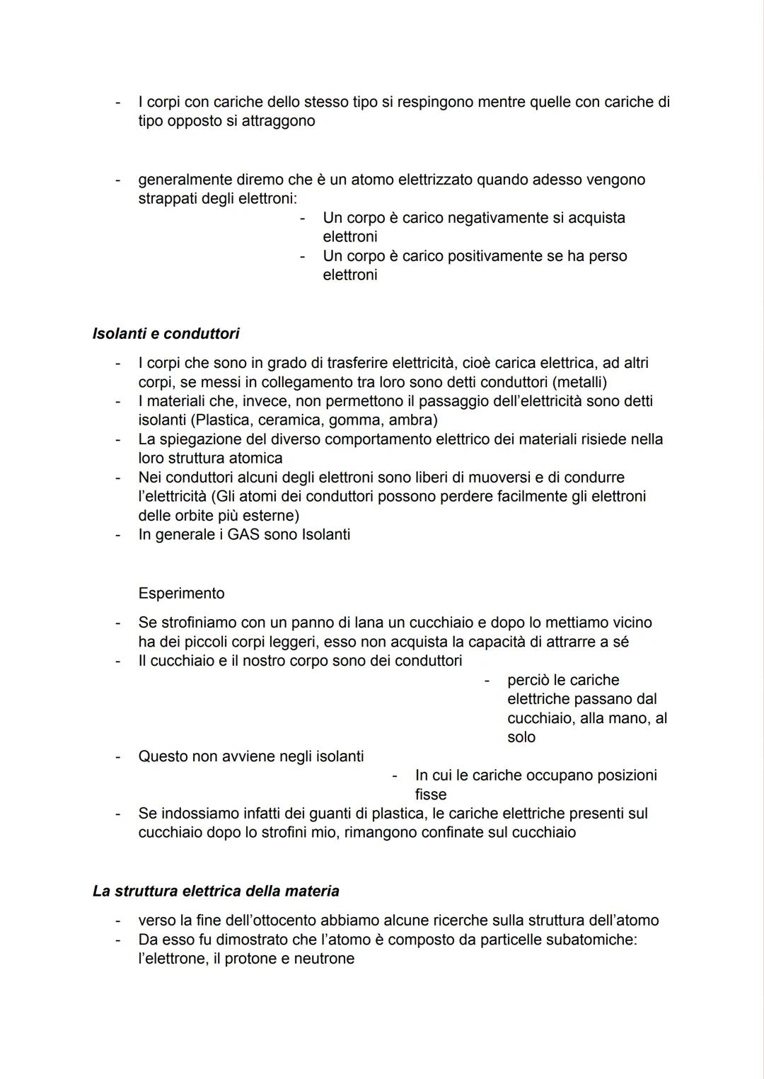 Cariche e
campi elettrici # Cariche e campi elettrici

La carica elettrica

Un mondo costruito sull'elettricità

- L'elettricità ha rivoluzi
