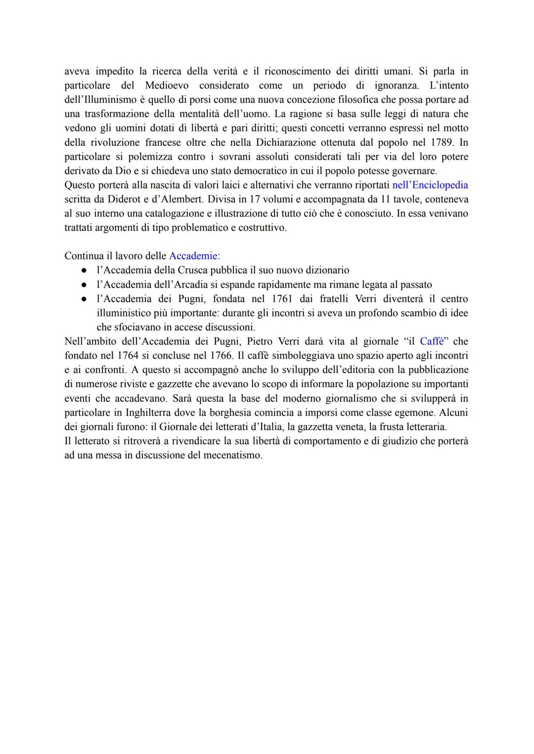 Contesto storico e culturale del Settecento
LA STORIA POLITICA, L'ECONOMIA E IL DIRITTO
L'Europa del Settecento è caratterizzata da diverse 