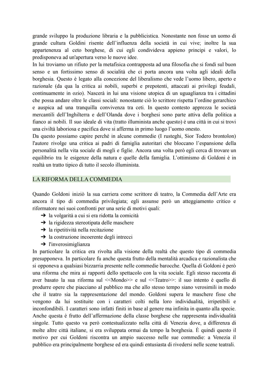 Contesto storico e culturale del Settecento
LA STORIA POLITICA, L'ECONOMIA E IL DIRITTO
L'Europa del Settecento è caratterizzata da diverse 