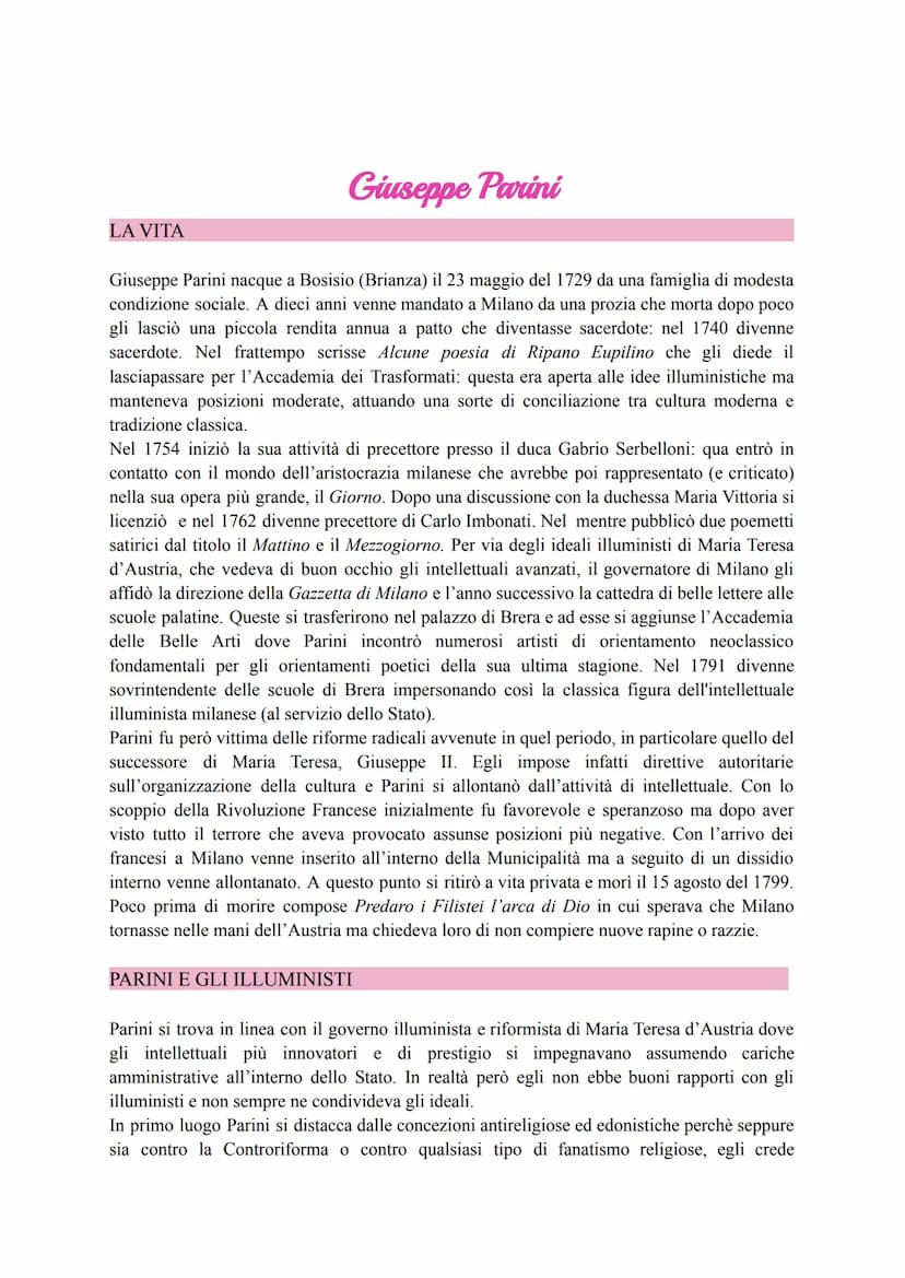 Contesto storico e culturale del Settecento
LA STORIA POLITICA, L'ECONOMIA E IL DIRITTO
L'Europa del Settecento è caratterizzata da diverse 