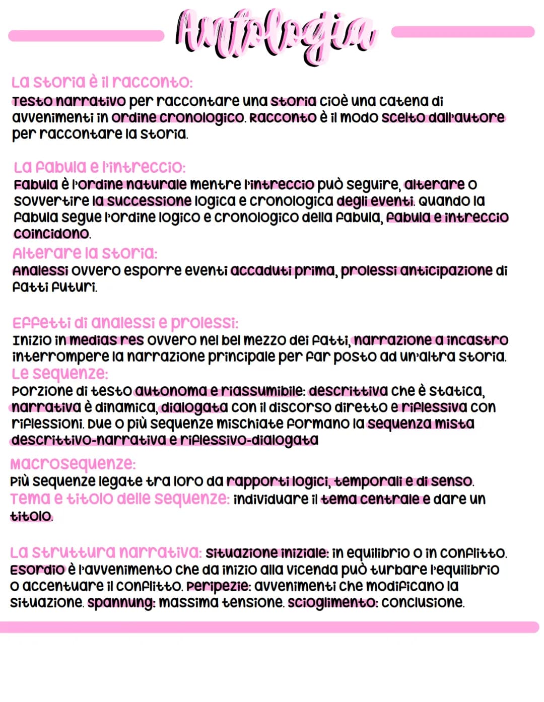 herfologia
La storia è il racconto:
Testo narrativo per raccontare una storia cioè una catena di
avvenimenti in ordine cronologico. racconto