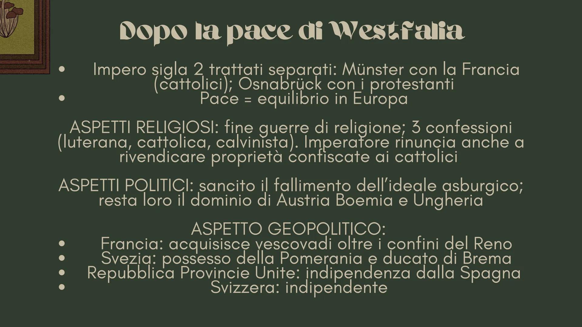 Eleonora Eusebi
Guerra dei
trent'anni Key points
-Inizia come guerra di
religione, degenera in
conflitto europeo
-Si divide in 4 fasi
-Si co