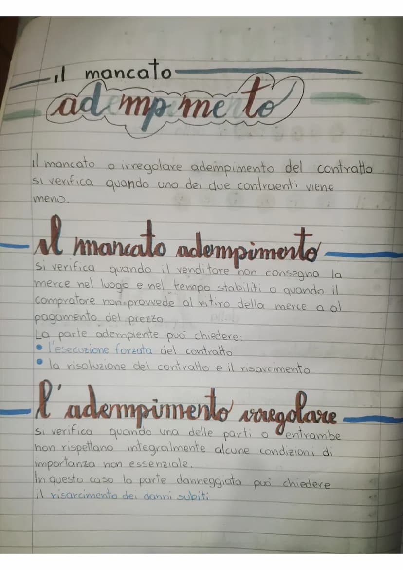 il
contratto m
di
COMPRAVENDITA
Gli scambi fra le imprese e i loro clienti e fornitori
devono essere regolati da un contratto
Tra i contratt