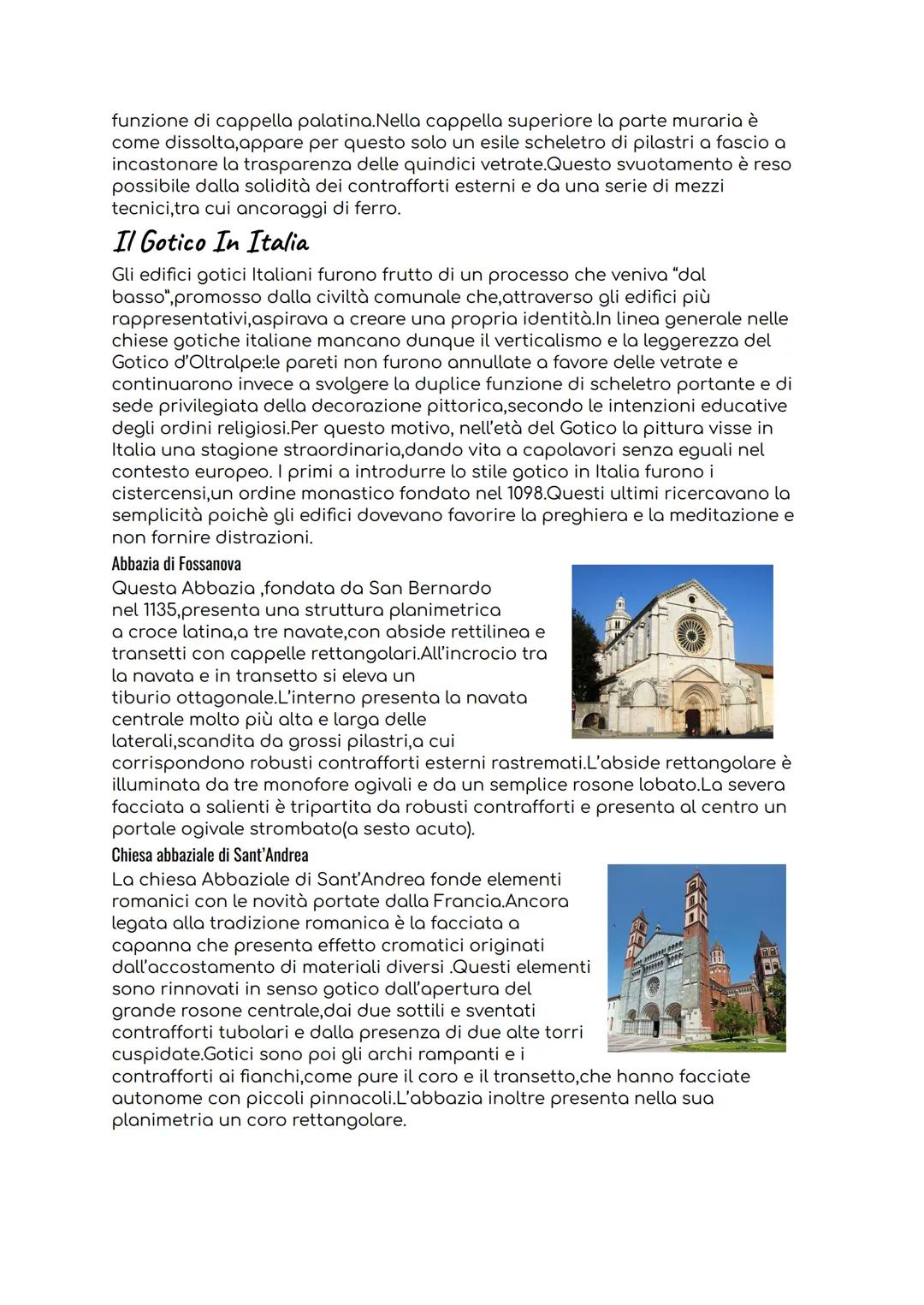 IL GOTICO
Il termine gotico viene utilizzato per designare l'arte medievale,"colpevole" di
aver abbandonato l'armonia dell'arte classica.Com