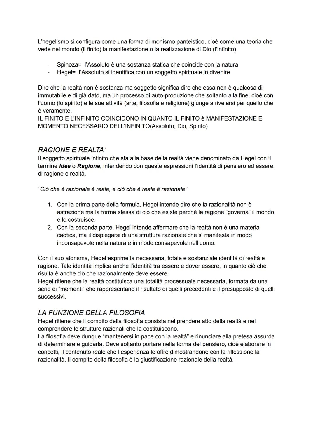 VITA
George Wilhelm Friedrich Hegel
Nacque a Stuttgart il 27 agosto 1770
Seguì corsi di teologia e filosofia all'università di Tubinga, dove