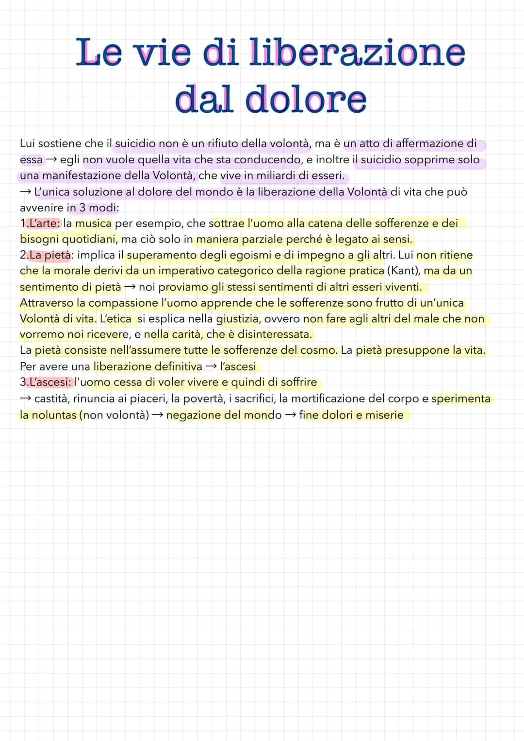 Schopenhauer La vita
-È un grande critico di Hegel e suo contemporane ed ebbe una concezione pessimistica
della vita.
- Nacque a Danzica nel