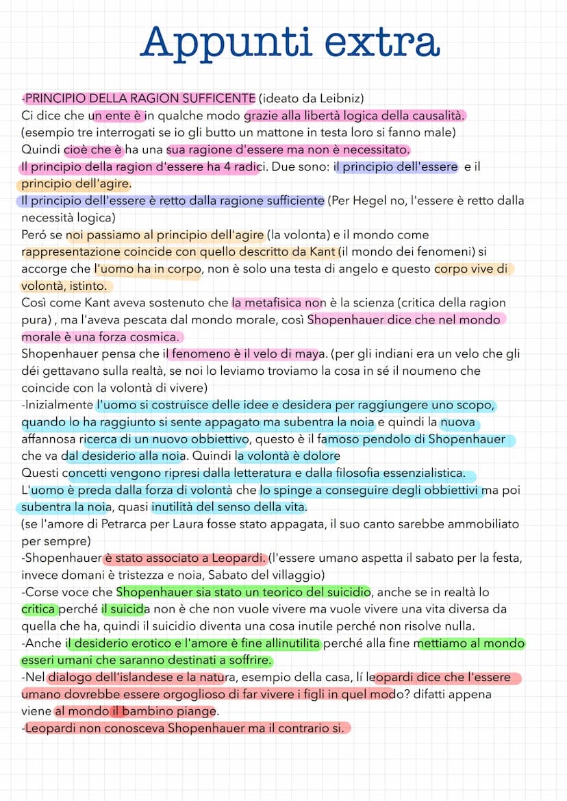 Schopenhauer La vita
-È un grande critico di Hegel e suo contemporane ed ebbe una concezione pessimistica
della vita.
- Nacque a Danzica nel
