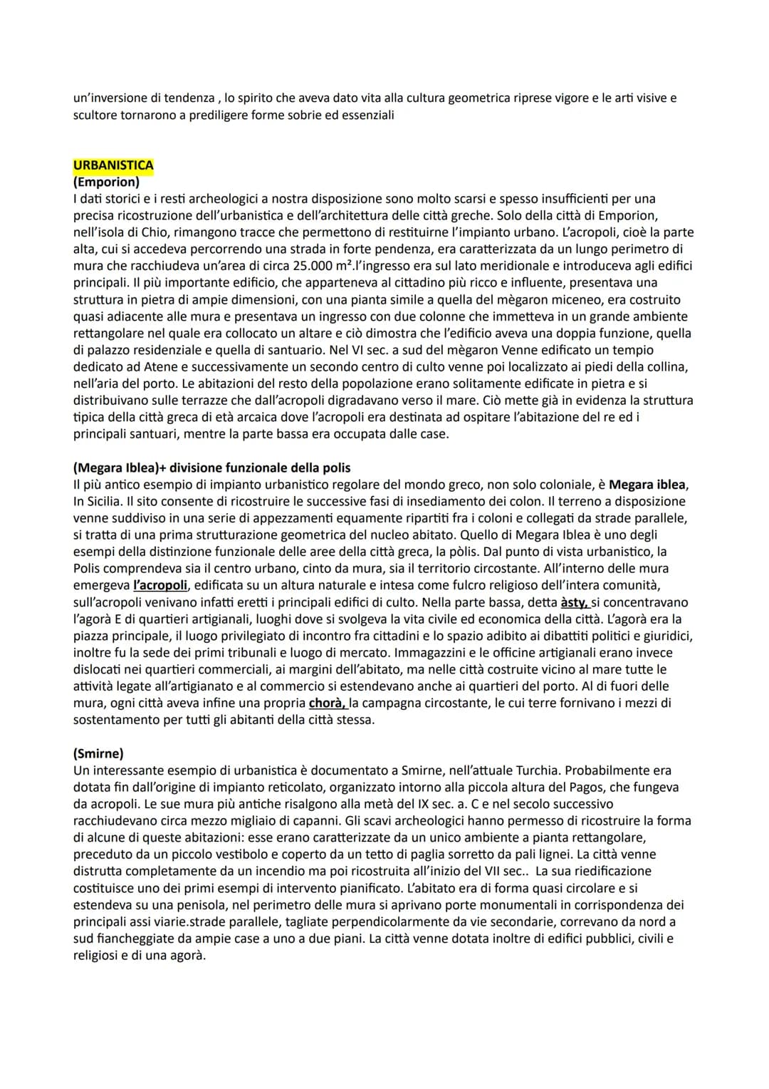 CIVILTÀ GRECA
LE ORIGINI DELLA CIVILTÀ GRECA
La storia greca viene convenzionalmente suddivisa in tre grandi periodi:
-Il periodo arcaico (c