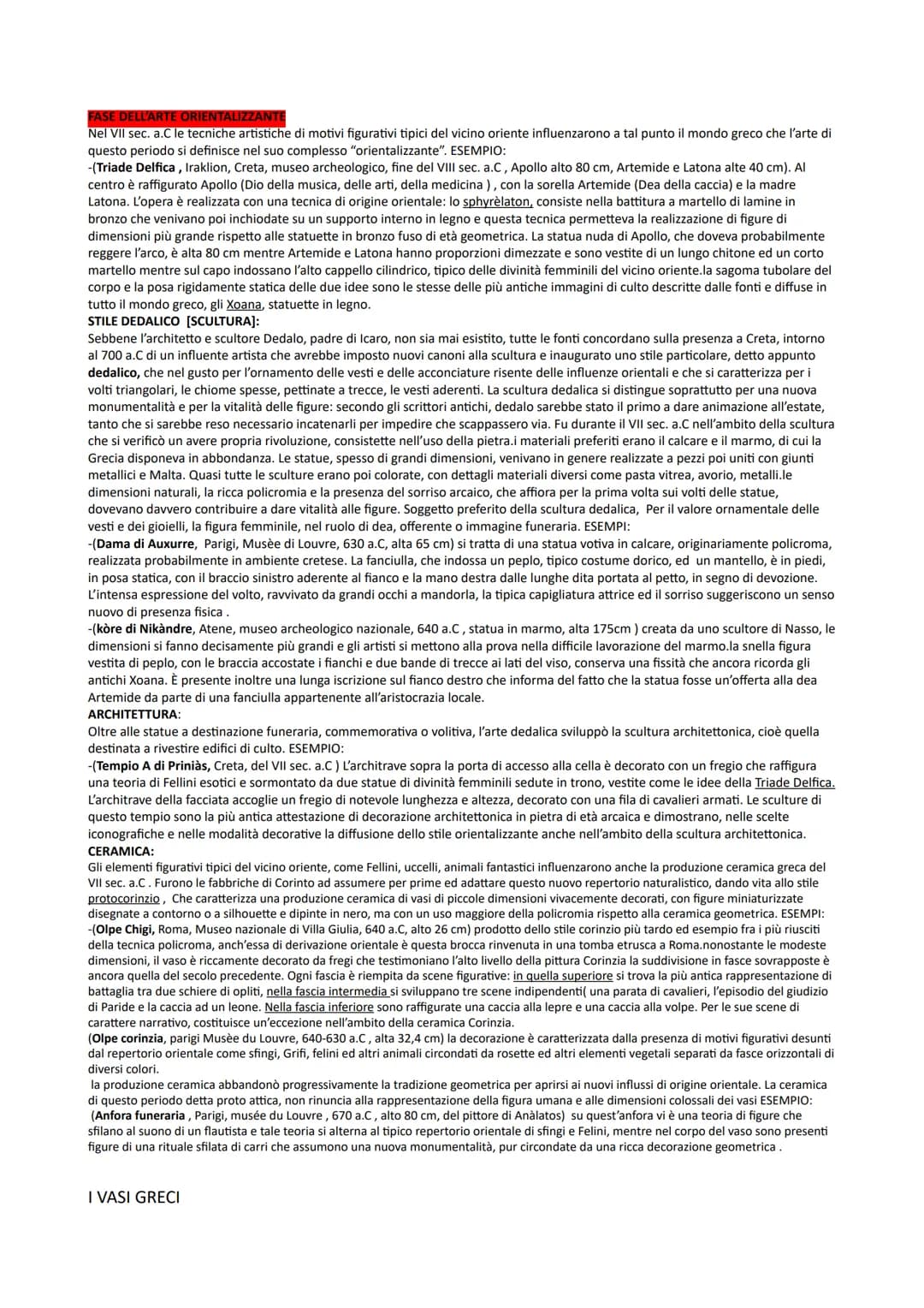 CIVILTÀ GRECA
LE ORIGINI DELLA CIVILTÀ GRECA
La storia greca viene convenzionalmente suddivisa in tre grandi periodi:
-Il periodo arcaico (c